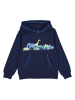 lamino Hoodie donkerblauw