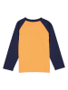 lamino Longsleeve oranje/donkerblauw