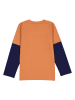 lamino Koszulka w kolorze pomarańczowo-granatowym