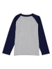 lamino Longsleeve grijs/donkerblauw