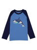 lamino Longsleeve blauw/donkerblauw