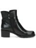 Caprice Leder-Boots "Angie" in Schwarz