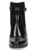 Caprice Skórzane botki "Kelli" w kolorze czarnym