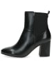 Caprice Leder-Stiefeletten in Schwarz