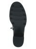 Caprice Leder-Boots in Schwarz