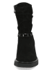 Caprice Skórzane botki "Anke" w kolorze czarnym