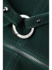 TATUUM Skórzany shopper bag w kolorze ciemnozielonym - 48 x 37 x 10 cm