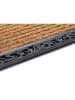 Hanse Home Kokos-deurmat "Panama" naturel/zwart
