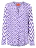 LIEBLINGSSTÜCK Bluzka w kolorze fioletowo-białym