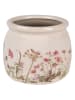 Clayre & Eef Bloempot beige - (H)13 x Ø 16 cm