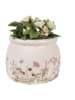 Clayre & Eef Bloempot beige - (H)10 x Ø 12 cm