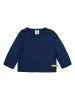 loud + proud Bluza kopertowa w kolorze granatowym