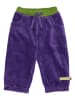 loud + proud Spodnie sztruksowe w kolorze fioletowym