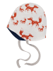 loud + proud Dwustronna czapka w kolorze biało-granatowym