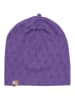 loud + proud Czapka beanie w kolorze fioletowym
