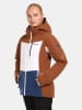 Kilpi Ski-/ Snowboardjacke "Valera" in Hellbraun/ Weiß/ Dunkelblau
