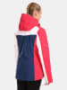 Kilpi Ski-/ Snowboardjacke "Valera" in Pink/ Weiß/ Dunkelblau