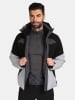 Kilpi Ski-/ Snowboardjacke "Taxido" in Schwarz/ Weiß/ Anthrazit