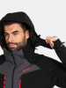 Kilpi Ski-/ Snowboardjacke "Taxido" in Schwarz/ Weiß/ Anthrazit