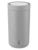 Stelton Thermobecher "To Go Click" in Grau - 200 ml