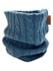 LiVi Loop-Schal "Strick Liv" in Petrol - (L)50 x (B)24 cm