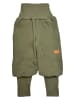 LiVi Spodnie "Waffeljersey khaki" w kolorze szarobrązowym