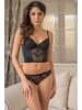 Valea Corsage in Schwarz
