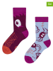 Dedoles 2-delige set: sokken paars/lichtblauw