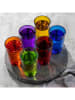 Chefware 6er-Set: Gläser in Bunt - 320 ml