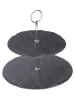 Chefware Etażerka w kolorze antracytowym - wys. 25 cm