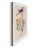 Orangewallz Druk artystyczny "Dancing Woman" w ramce - 40 x 50 cm