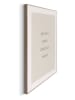 Orangewallz Ingelijste kunstdruk "Peaceful Mind" - (B)40 x (H)50 cm