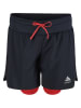 Odlo Hardloopshort "X-Alp" zwart/rood