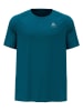 Odlo Koszulka "Essential Chill-Tec" w kolorze morskim do biegania