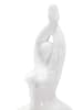 Mauro Ferretti Dekofigur "Yoga Woman" in Weiß - (B)16 x (H)45,8 x (T)9 cm