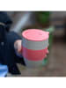 koziol Kubek termiczny "Aroma To Go" w kolorze kremowo-jasnoróżowym - 400 ml