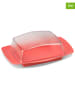 koziol 2er-Set: Butterdosen "Rio" in Koralle - (B)17,5 x (H)5,8 cm