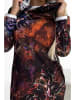 numoco Sweatkleid in Bunt