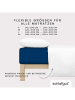 Schlafgut Mako-jersey hoeslaken donkerblauw
