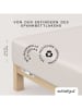Schlafgut Mako-Jersey-Spannbettlaken in Creme