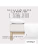 Schlafgut Mako-Jersey-Spannbettlaken in Creme