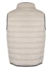 Roadsign Doorgestikte bodywarmer beige