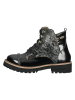 LAURA VITA Leder-Stiefeletten in Schwarz