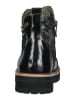 LAURA VITA Leder-Stiefeletten in Schwarz