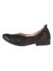 Think! Leder-Ballerinas in Schwarz