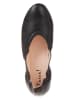 Think! Leder-Ballerinas in Schwarz