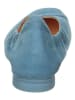 Think! Leder-Ballerinas in Hellblau