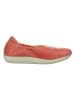 Think! Leder-Ballerinas in Rosa