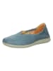 Think! Leder-Ballerinas in Blau