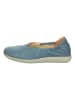 Think! Leder-Ballerinas in Blau